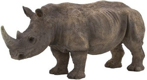 Mojo Fun - Wildlife Mojo Fun 387103 White Rhinoceros Realistic International