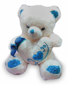 Cuddles Love Teddy With Hart - 35 cm