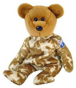 Ty Beanie Ba Hero The Military Bear (Australia