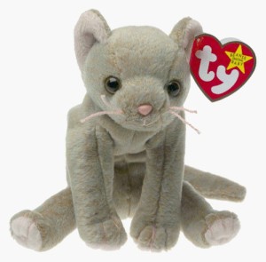 Beanie Babies TY Baby - SCAT the Cat  - 25 inch