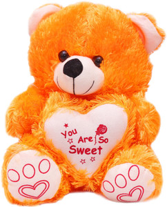 Vpra Mart You Are So Sweet Orange Teddy Bear - 35 cm