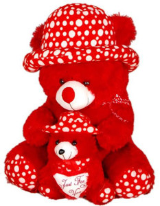 Pari Pari Soft Red Teddy - 27 inch