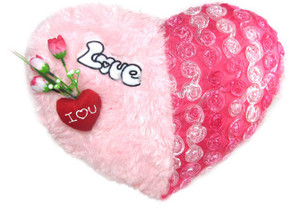 Tickles I Love You Heart Cushion - 41 cm