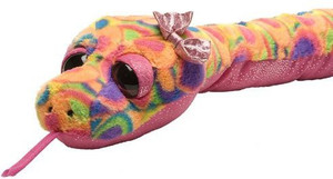 Wild Republic Sweet & Sassy Snake Sherbert Plush - 25 inch
