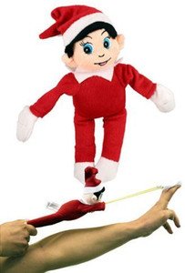 Playmaker Toys Holiday Slingshots Flying Whooping Elf