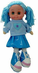 Ktkashish Toys Cute Blue Dora Doll - 5 inch