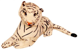 Homeshopeez Cute Soft White Tiger - 36 cm