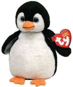 Ty Beanie Babies 20 Chill Black Penguin (Sparkly)