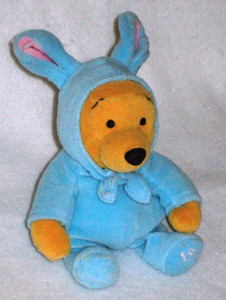 Disney Mini Beanbag Easter Bunny Pooh Bear