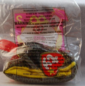 Ty Teenie Beanie Slither The Snake