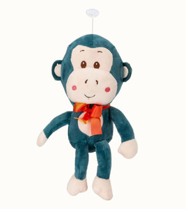 ToynJoy Cute Soft Green Hanging Monkey with Long Legs Stuffed Toy - 32 cm