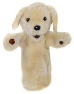 The Puppet Company Yellow Labrador Long Sleeved Glove Puppet