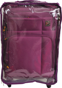 Sprint Transparent PVC Protective Cover Expandable Cabin Luggage - 20 inch