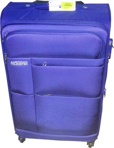 American Tourister At Speed Spinner66Cm Royal Blu Expandable Cabin Luggage - 25 inch