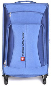 Swiss Military Nylon Large Size 28Inch Travel Luggage Expandable Check-in Luggage - 28 inch