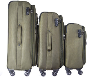 TRAWORLD 4 wheels Set of 3 Expandable Check-in Luggage - 28 inch