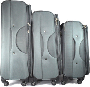 TRAWORLD 4 wheels Set of 3 Expandable Check-in Luggage - 28 inch