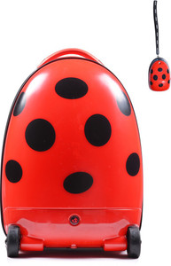 The Untold Stores Lady Bug Walking Suitcase Cabin Luggage - 16 inch