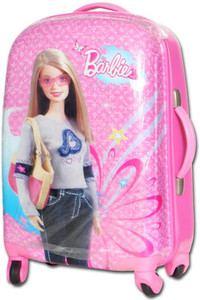 Toy Corner Barbie Suitcase 21 Inch Expandable Cabin Suitcase 4