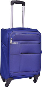 American Tourister At Speed Spinner76Cm Royal Blu Expandable Check-in Luggage - 29 inch