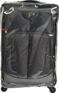 Sprint Transparent PVC Protective Cover Expandable Cabin Luggage - 20 inch