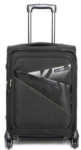 Skybags VENICE SMART 4W STROLLY 76 BLACK Expandable Check-in Luggage - 29 inch