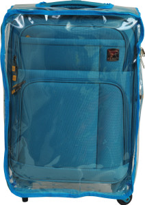 Sprint Transparent PVC Protective Cover Expandable Check-in Luggage - 24 inch