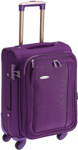 Princeware Leo Polyester 55 cm Softsided Carry-On Expandable Cabin Luggage - 21.7 inch
