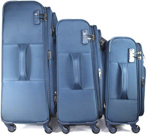 TRAWORLD 4 wheels Set of 3 Expandable Check-in Luggage - 28 inch