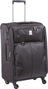 Delsey DELSEY EXPERT 65CM 4WHEEL EXPENDABLE MEDIUM LUGGAGE ANTHRACITE COLOR Expandable Check-in Luggage - 26 inch