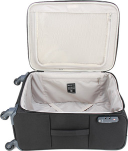 Samsonite Base Jet Spinner 55cm Black Cabin Luggage 22 Inch Black