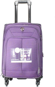 American Classic 20 inch 4 Wheel Trolley Bag Expandable Cabin Luggage - 20 inch