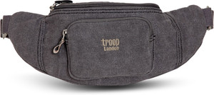 Troop London super-stylish Waist-Pouch - TRP0244 | Black Check-in Luggage - 24 inch