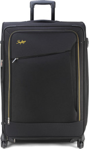 Skybags ELAN 4W EXP STROLLY 78 BLACK Expandable Check-in Luggage - 30 inch
