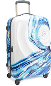 Skybags trolley blue and white sales