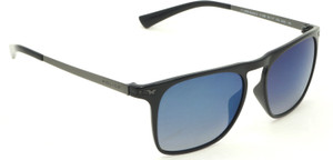 Buy POLICE Rectangular Sunglasses Blue Multicolor For Men Online