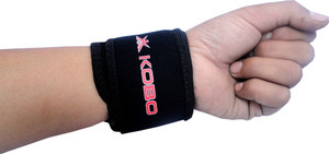 Kobo Adjustable Wrist Support (Free Size, Black)