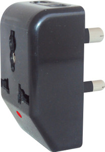 MX MULTI PLUG ADAPTOR with UNIVERSAL SOCKETS 3 Socket Surge Protector