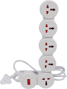 Le Figaro Le-505w 5 Socket Surge Protector