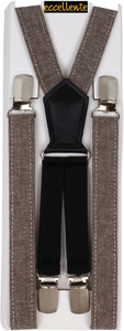 Eccellente Y- Back Suspenders for Men, Women