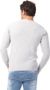 Club Fox Self Design V neck Casual Men 