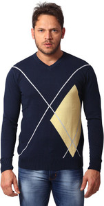 Club Fox Graphic Print V neck Casual 