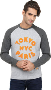 United Colors of Benetton Full Sleeve Solid Men's Sweatshirt
