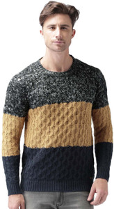 Mast Harbour Self Design Round Neck 