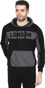 British Cross Full Sleeve Solid Men's Sweatshirt
