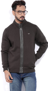 Numero Uno Full Sleeve Solid Men's Sweatshirt