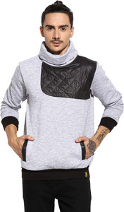 Campus Sutra Full Sleeve Solid Men Sweatshirt