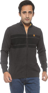 Spykar Full Sleeve Striped Men's Sweatshirt