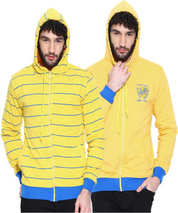 Sports 52 Wear Full Sleeve Solid Men's Reversible Sweatshirt
