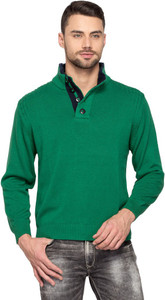 Spykar Full Sleeve Solid Men's Sweatshirt